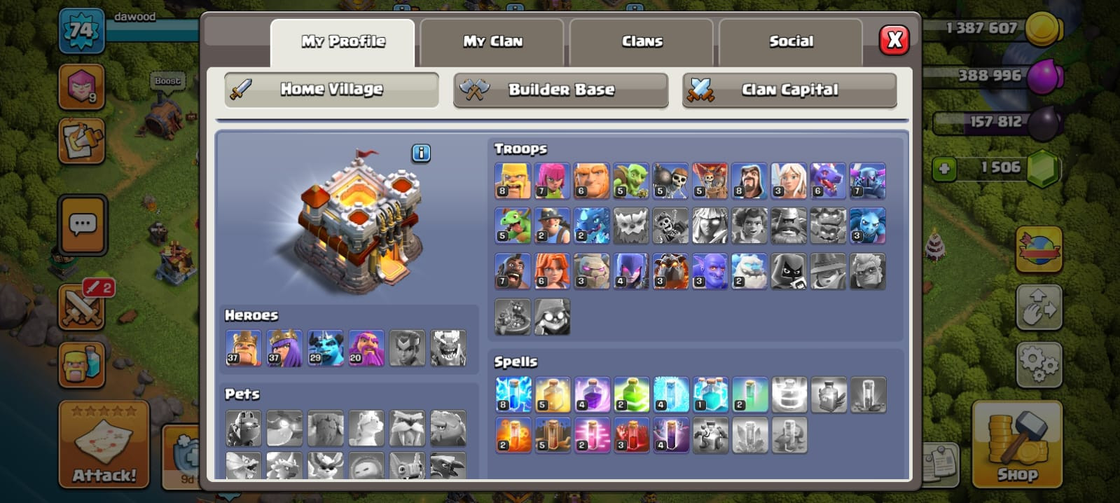 Clash of Clans Accounts For Sale - Buy cheap CoC Acc
